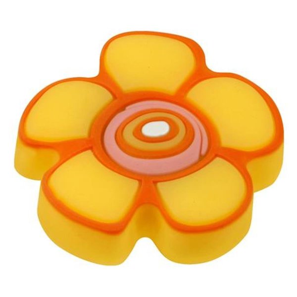 Book Publishing Co 1 in. Flower Kids Corner Knob, Multi Color GR2528853